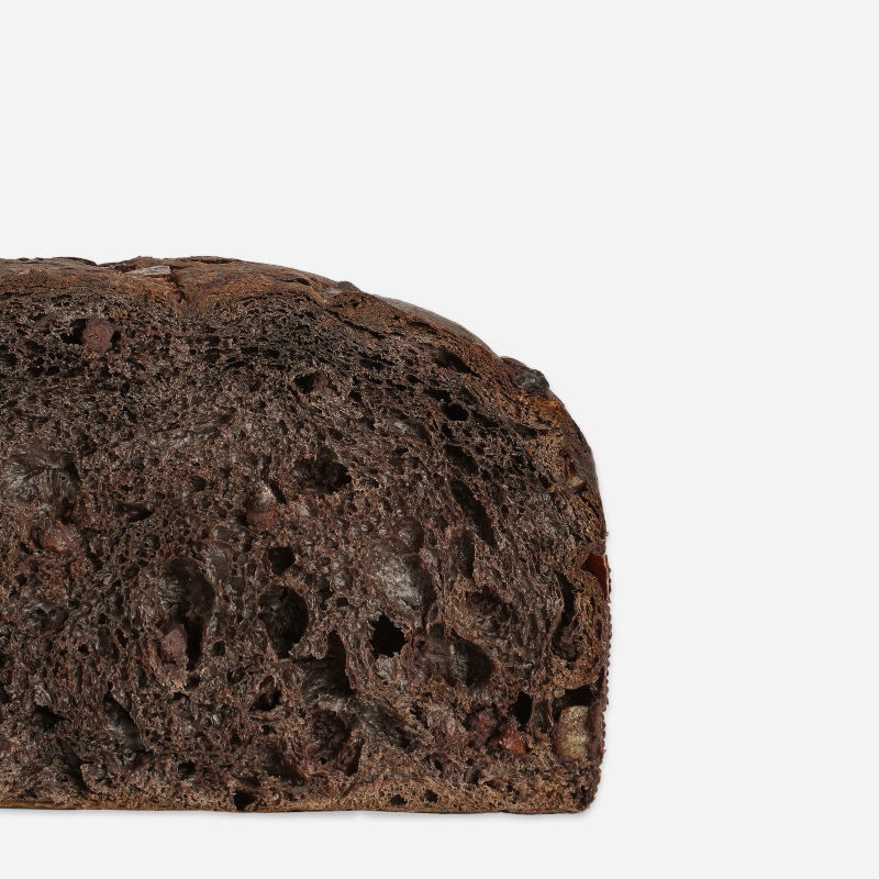 Dolce & Gabbana Chocolate Panettone with Sicilian Orange cut open
