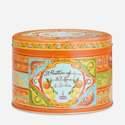 Dolce & Gabbana Citrus & Saffron Panettone available from Geelong Fresh Foods