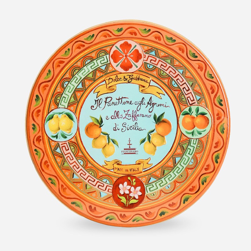 Dolce & Gabbana Citrus & Saffron Panettone available from Geelong Fresh Foods