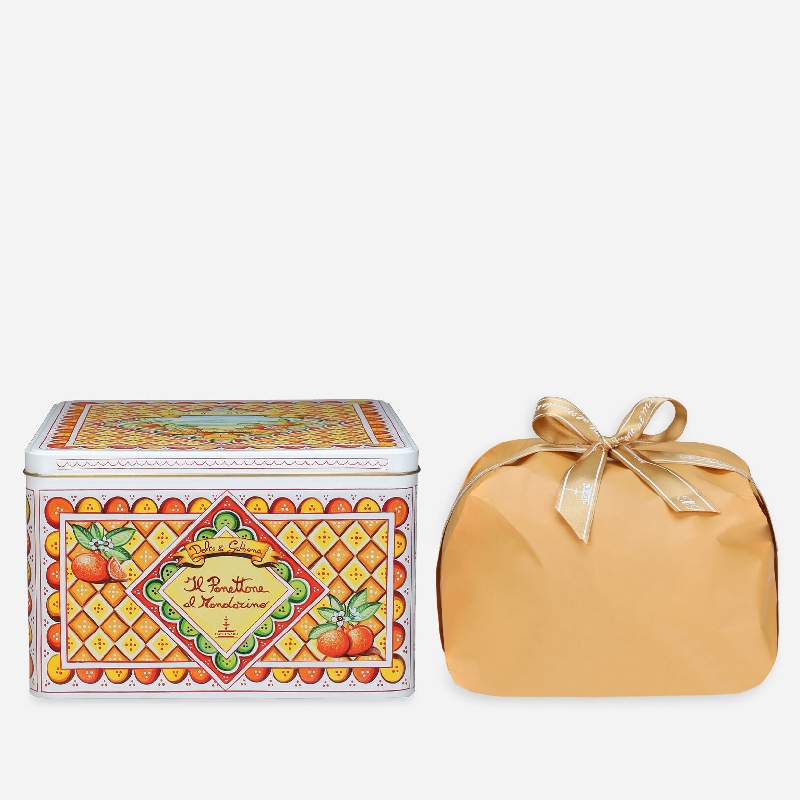 Dolce & Gabbana Sicilian Mandarin Panettone with gift packaging